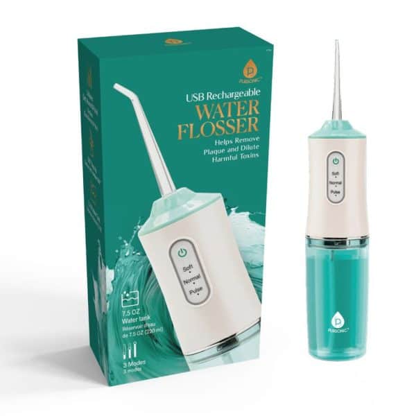 USB Rechargeable Water Flosser Dilute Harmful Toxins