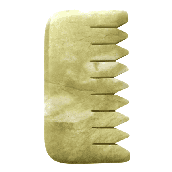 Luxurious Jade Crystal Gua Sha Comb