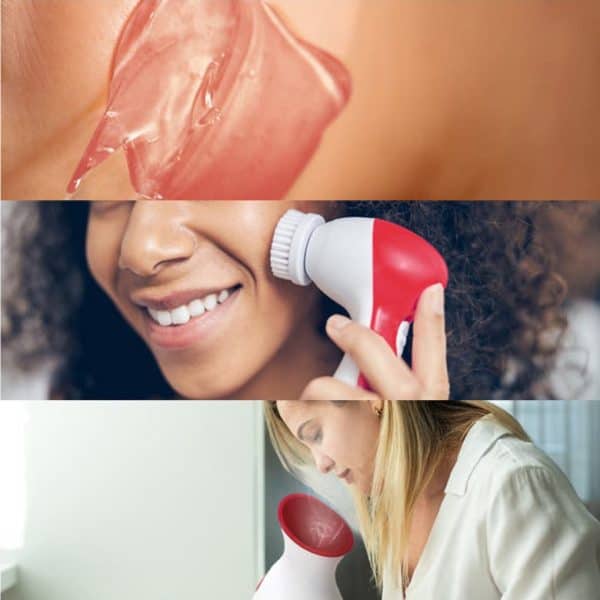 Spa Facial Care Bundle Gel Face Masks