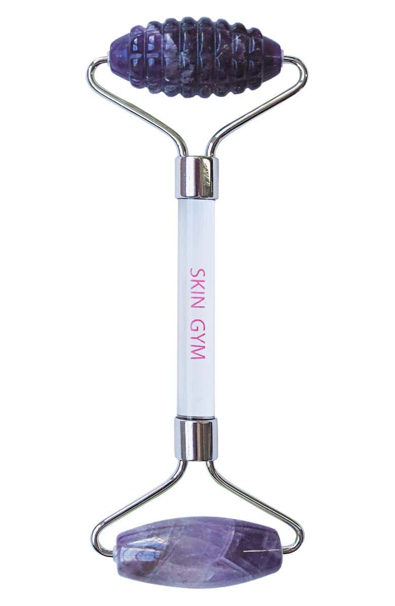 Amethyst 2D Textured & Smooth Facial Roller