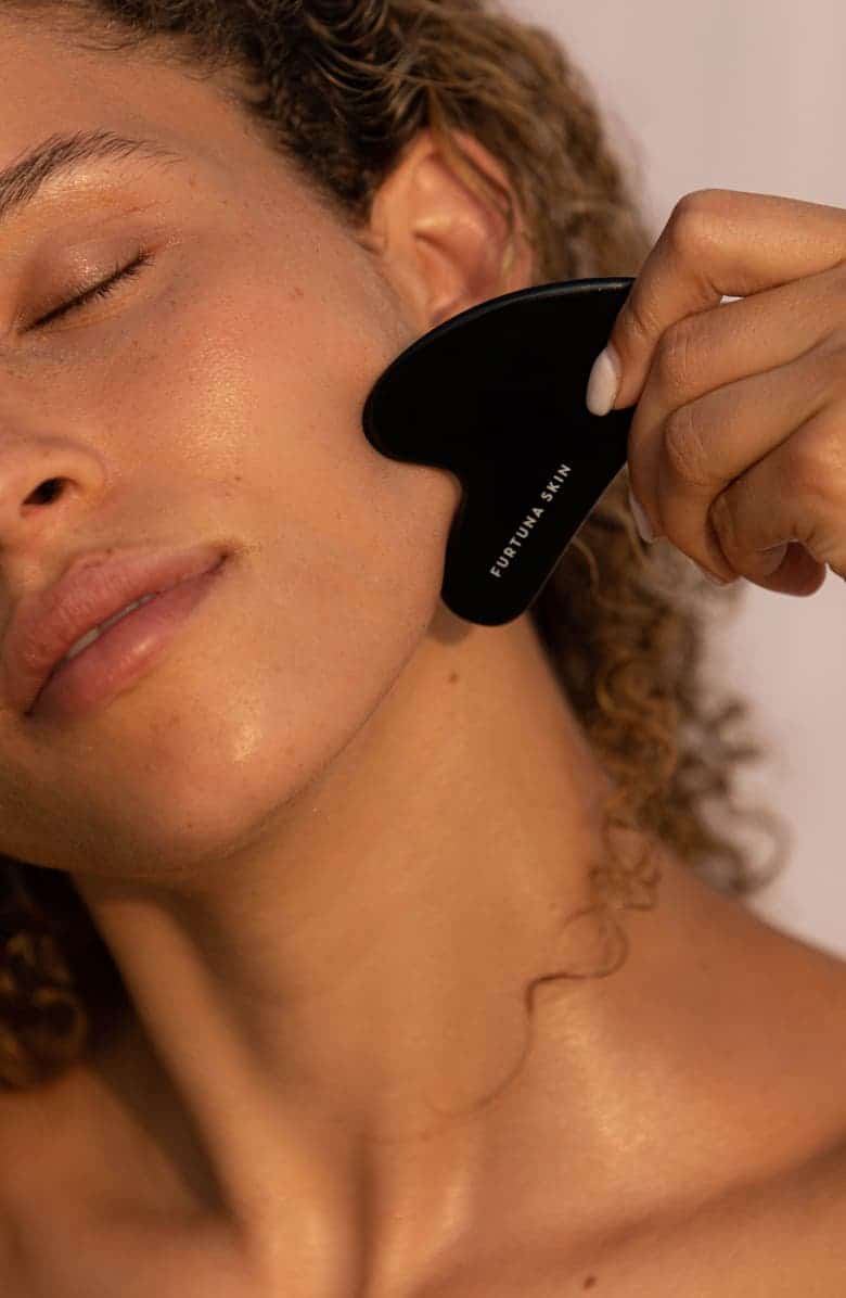 Second image of Obsidian Gua Sha