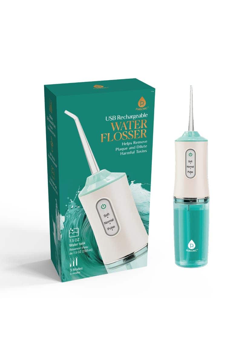 USB Rechargeable Water Flosser Dilute Harmful Toxins