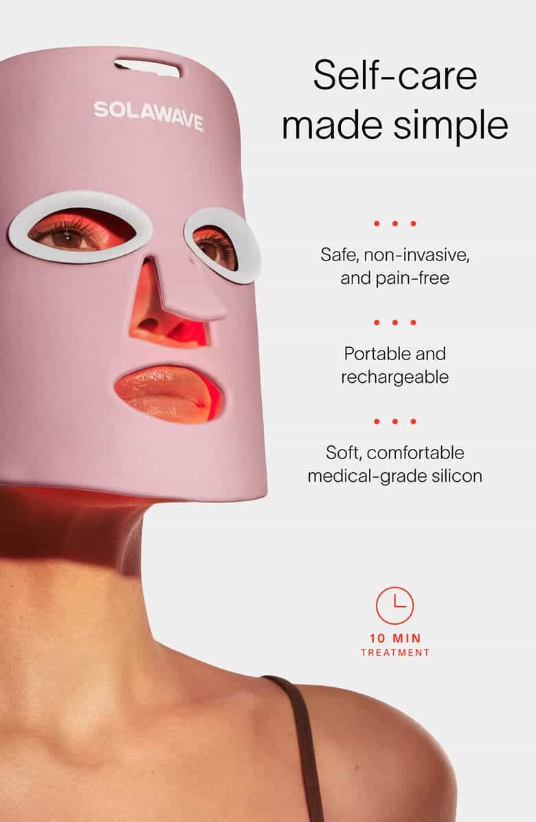 Second image of Wrinkle Retreat Light Therapy Face Mask