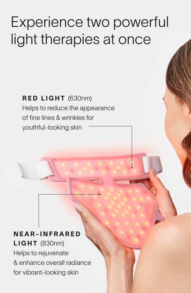 Second image of Neck & Chest Rejuvenating Red Light Therapy Mask