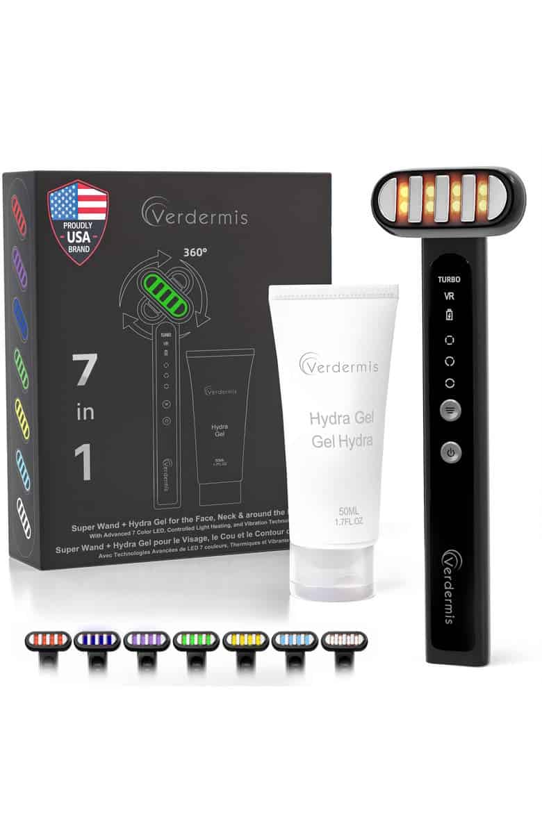 7 Color LED Super Wand + Hydra Gel