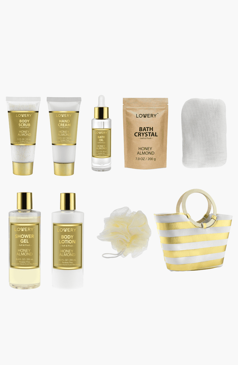 Second image of Honey Almond Home Spa Kit
