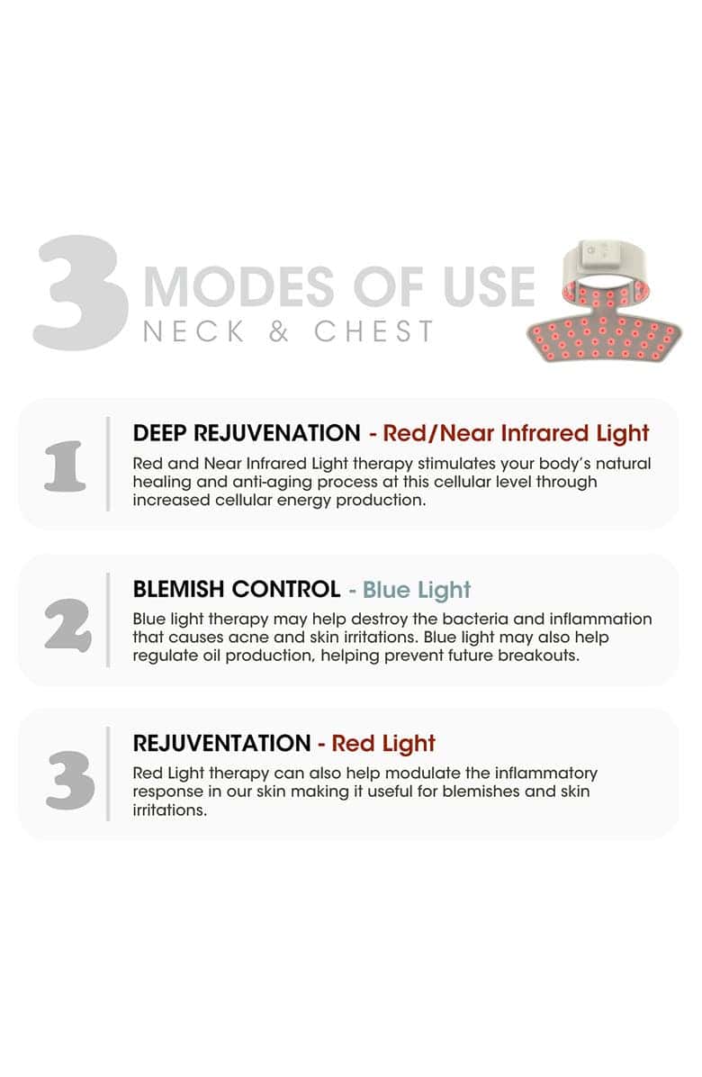 Second image of Light Therapy Neck Mask