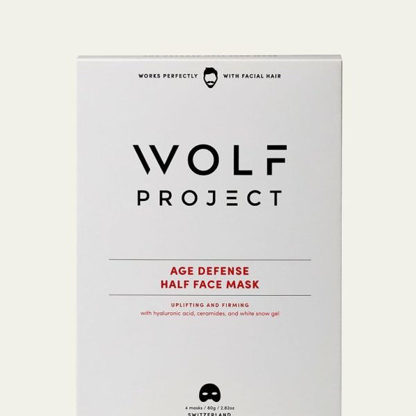 Age Defense Half Face Mask, 4 Pack