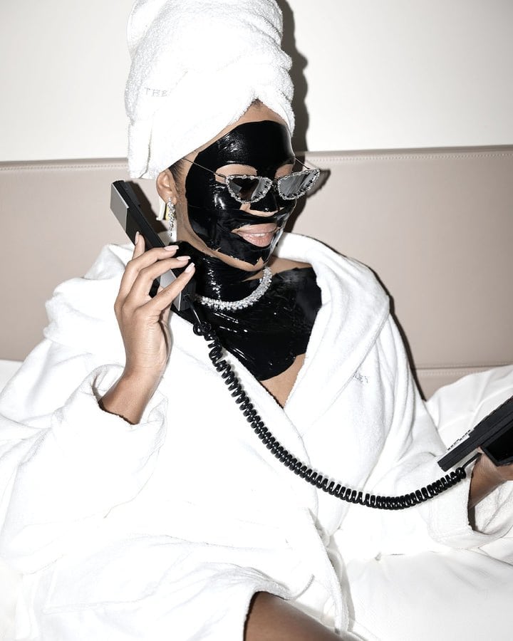 Second image of Black Diamond Lifting & Firming Neck Mask