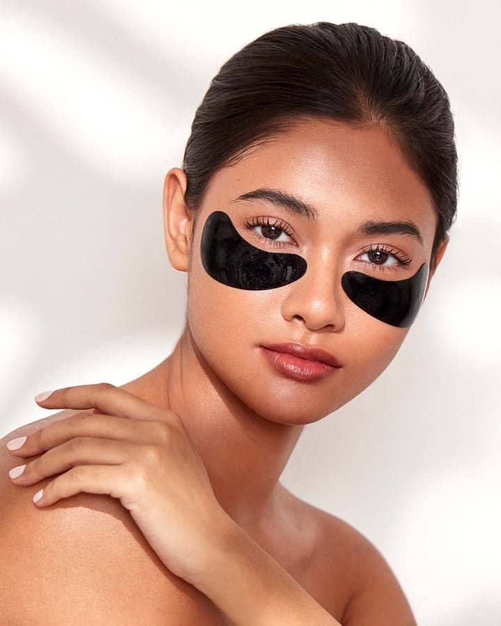 Second image of Celestial Black Diamond Eye Mask