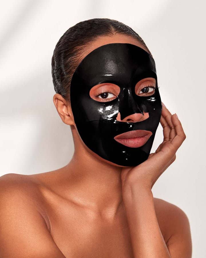 Second image of Celestial Black Diamond Lifting And Firming Face Mask