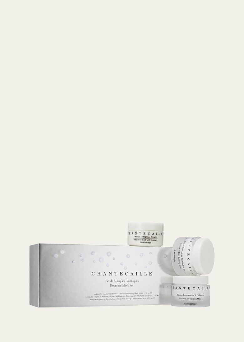 Botanical Mask Set, 3 Masks