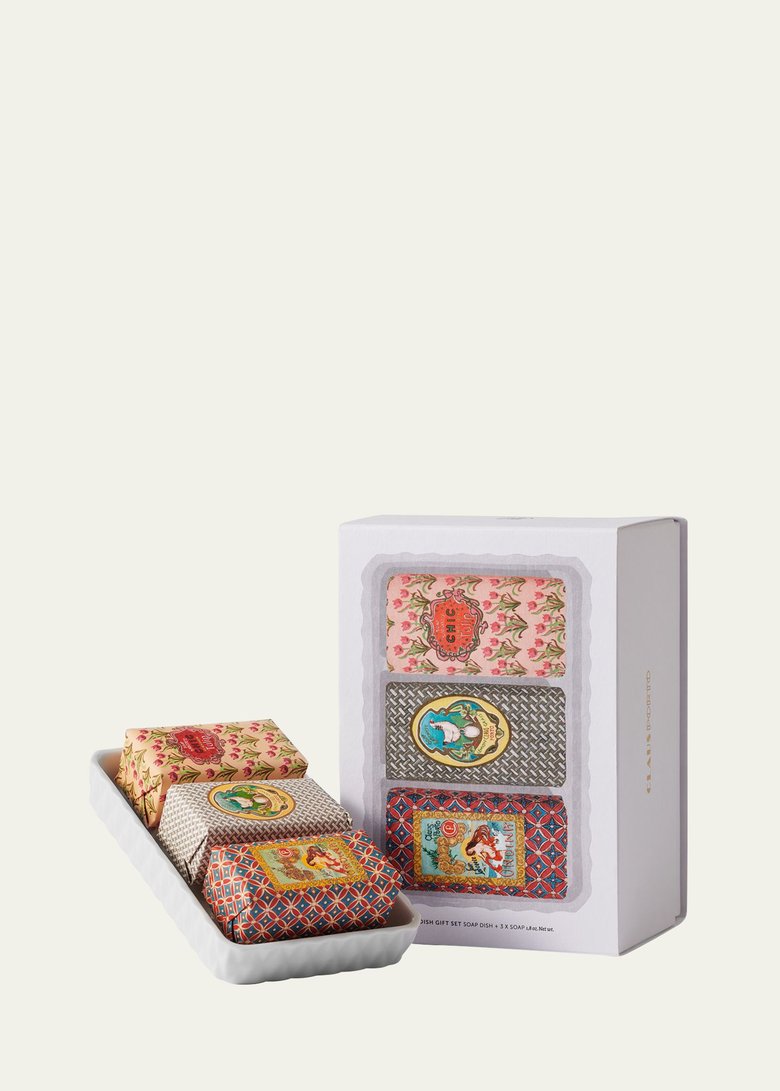 Classico Mini Soap and Soap Dish Set