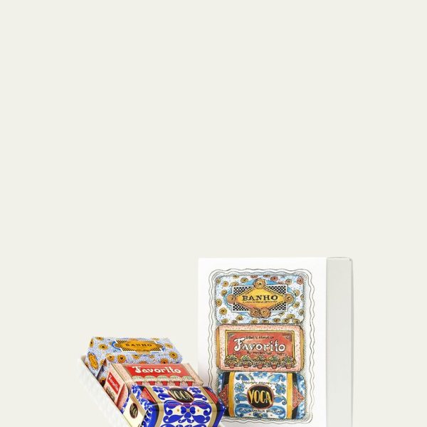 Mini Soaps Set with Soap Dish