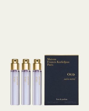 OUD satin mood Eau de Parfum Travel Spray Refills, 3 x 0.37 oz.