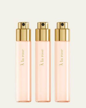 À la Rose Eau de Parfum, 3 x 0.37 oz.