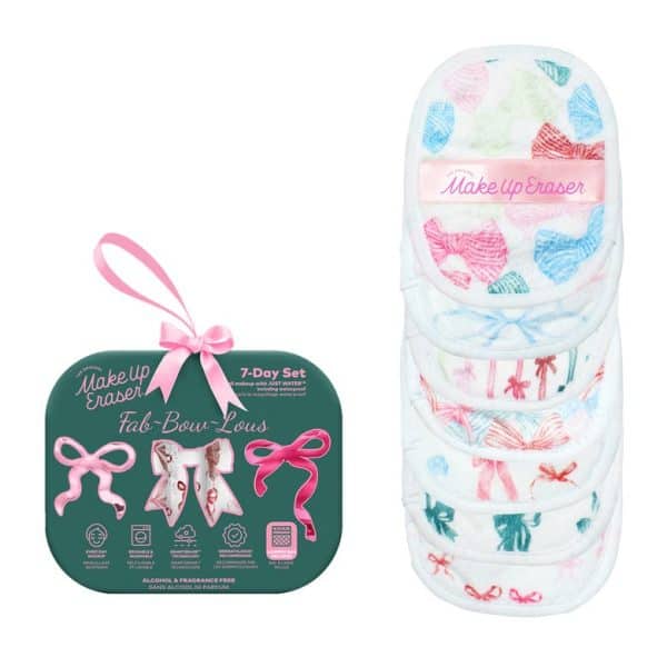 Fab-BOW-Lous 7-Day Reusable MakeUp Eraser Set